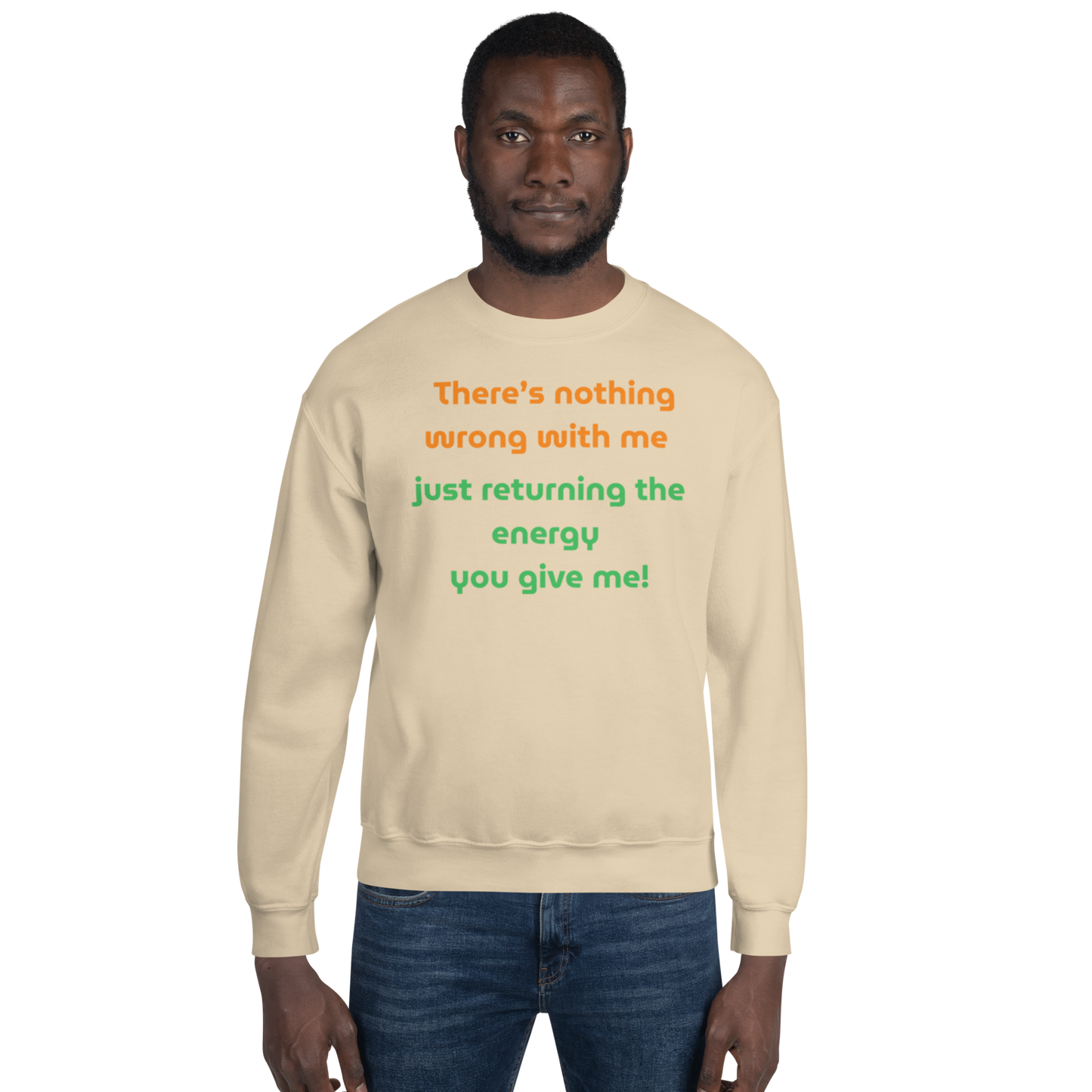 Matching Energy Unisex Crewneck Sweatshirt