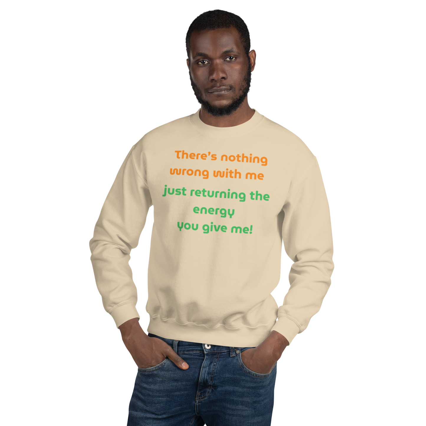 Matching Energy Unisex Crewneck Sweatshirt