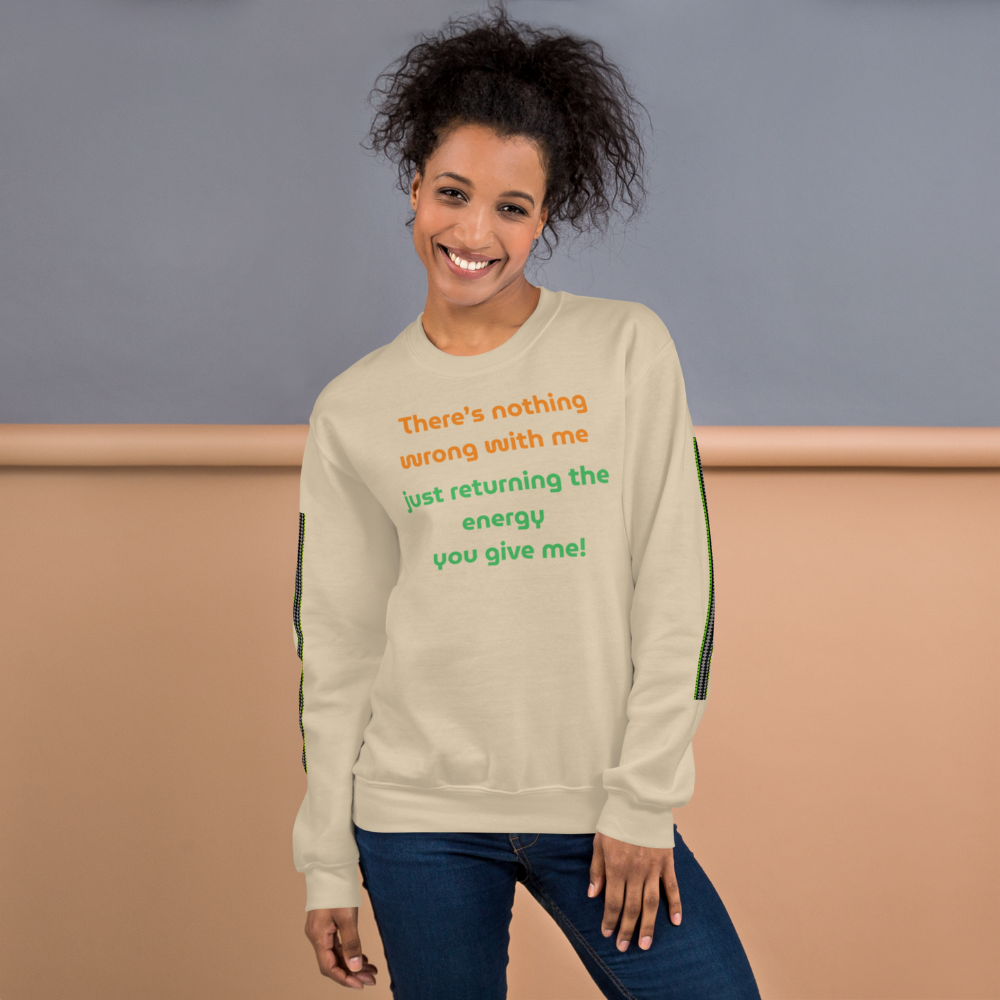 Matching Energy Unisex Crewneck Sweatshirt