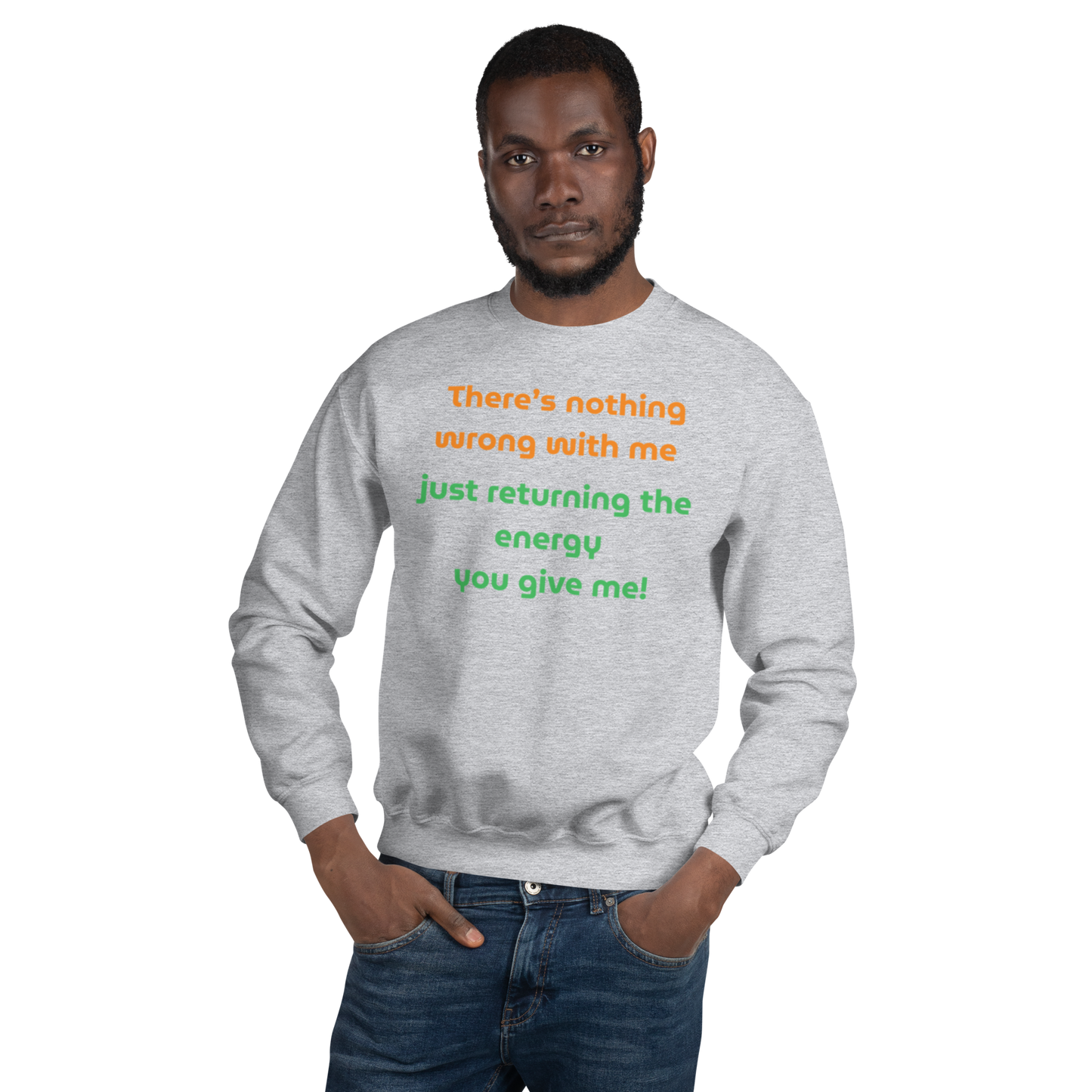 Matching Energy Unisex Crewneck Sweatshirt