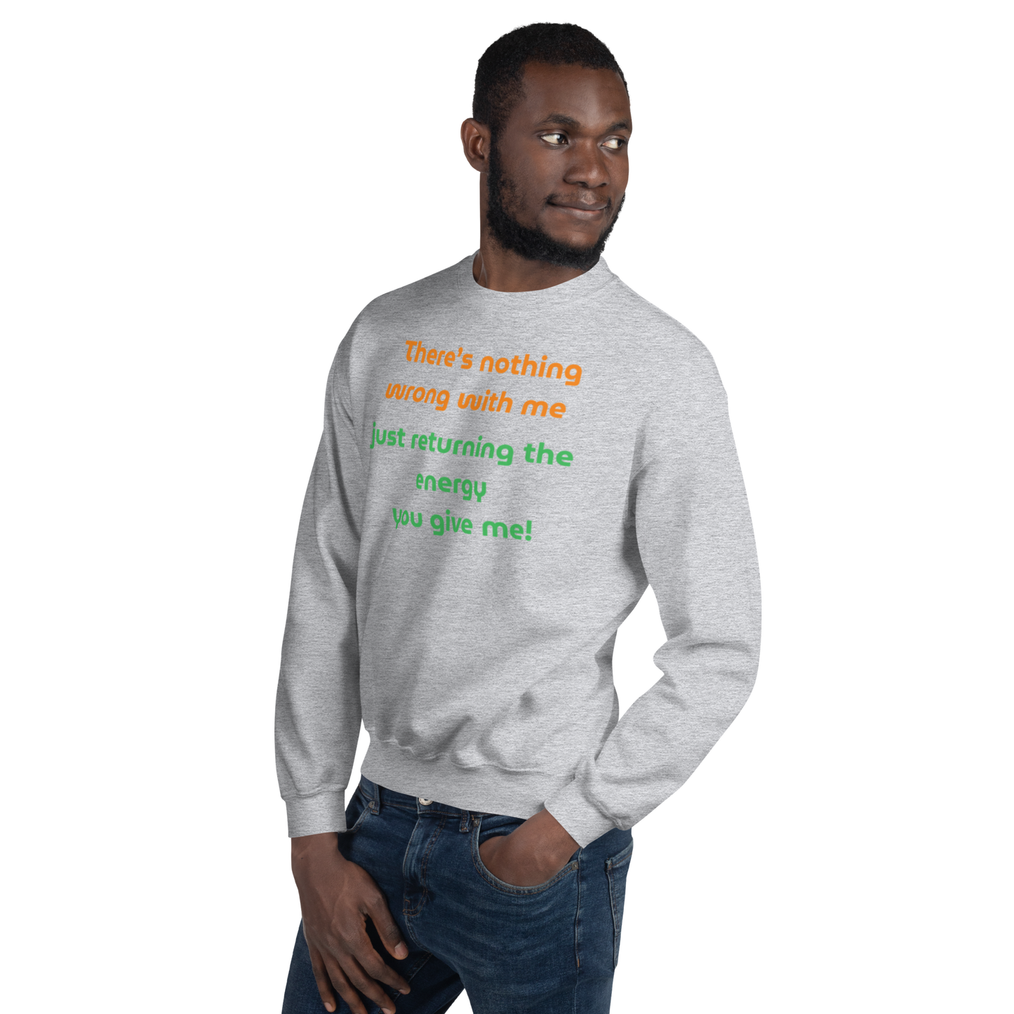 Matching Energy Unisex Crewneck Sweatshirt