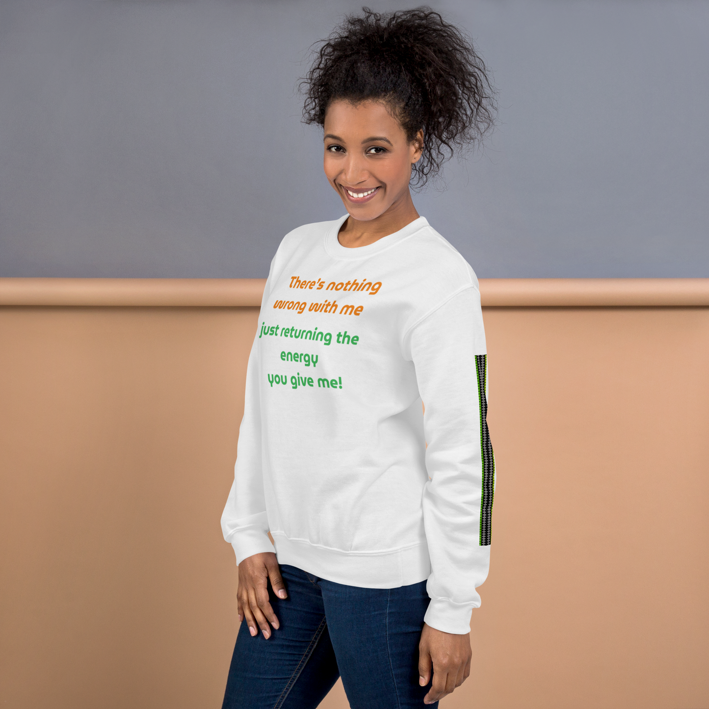 Matching Energy Unisex Crewneck Sweatshirt