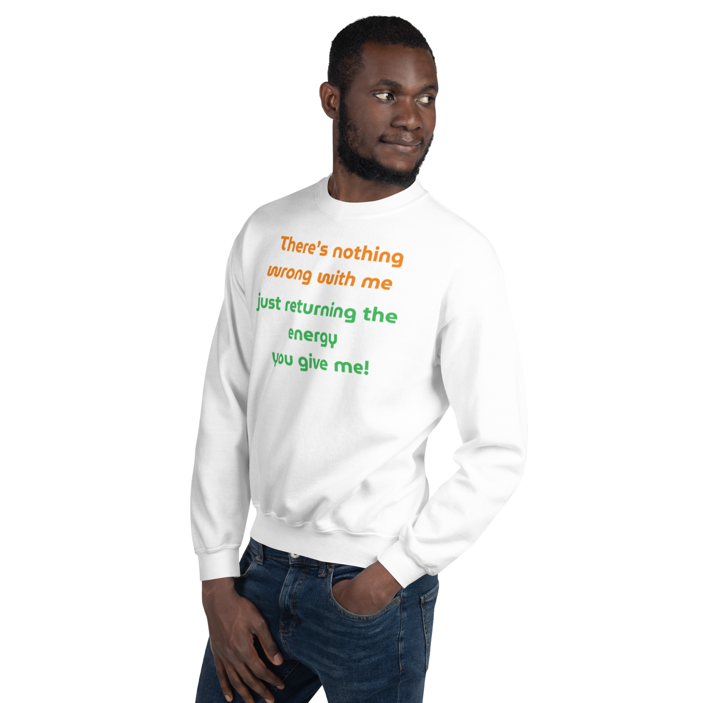 Matching Energy Unisex Crewneck Sweatshirt