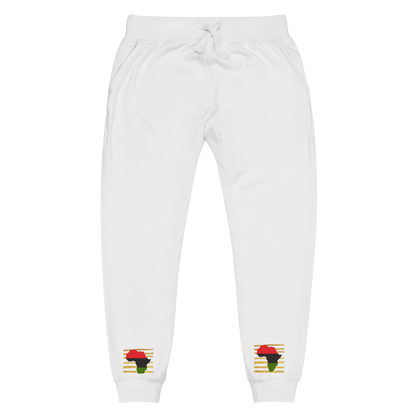 Africa on Gold Unisex Fleece Sweatpants