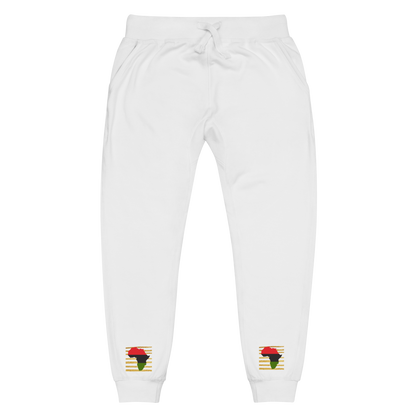 Africa on Gold Unisex Fleece Sweatpants