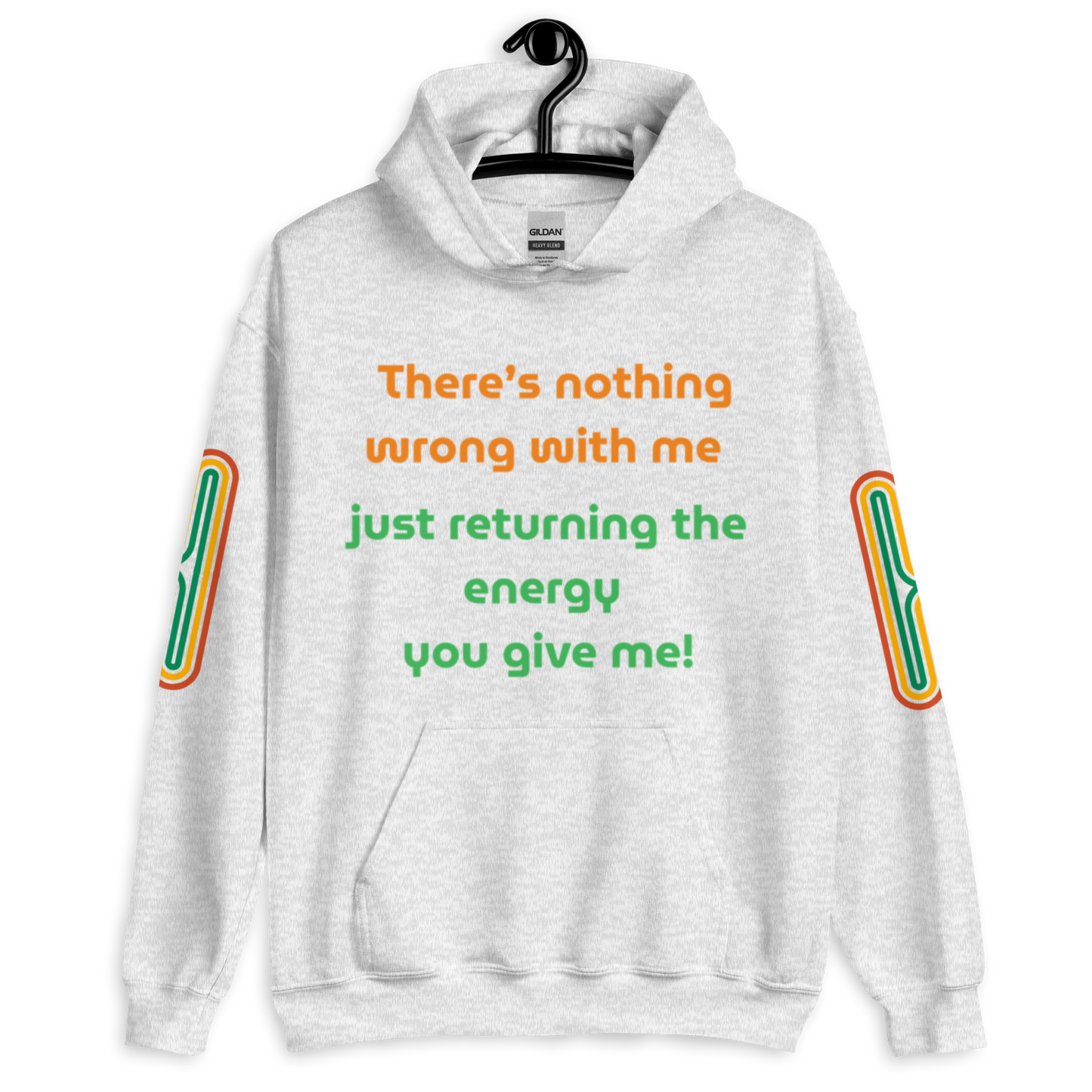 Matching Energy Unisex Hoodie (Orange)