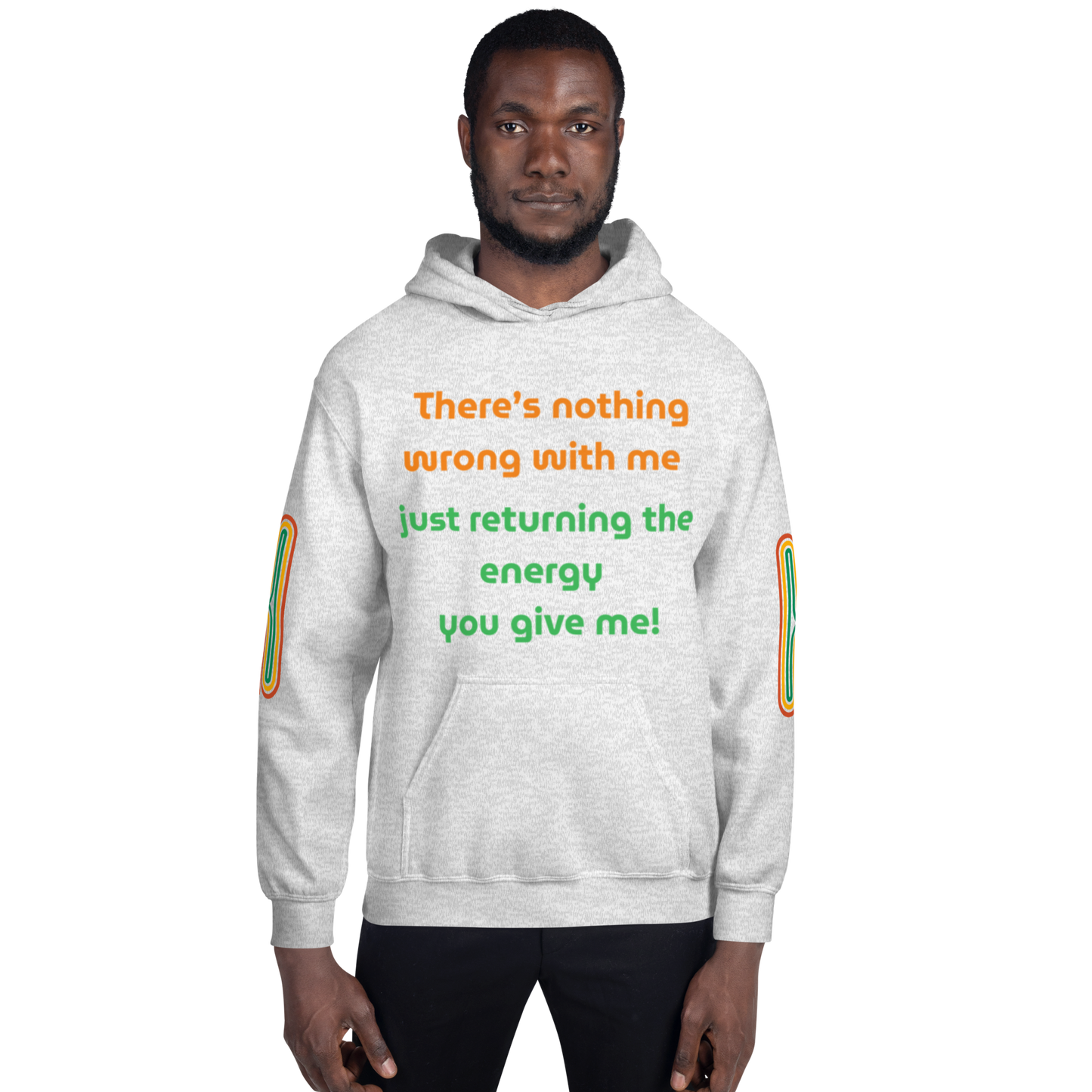 Matching Energy Unisex Hoodie (Orange)