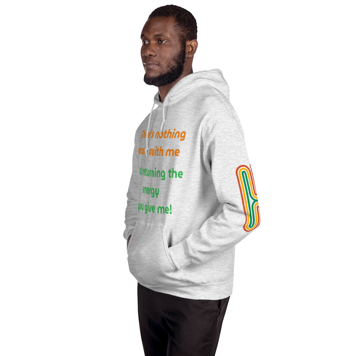 Matching Energy Unisex Hoodie (Orange)