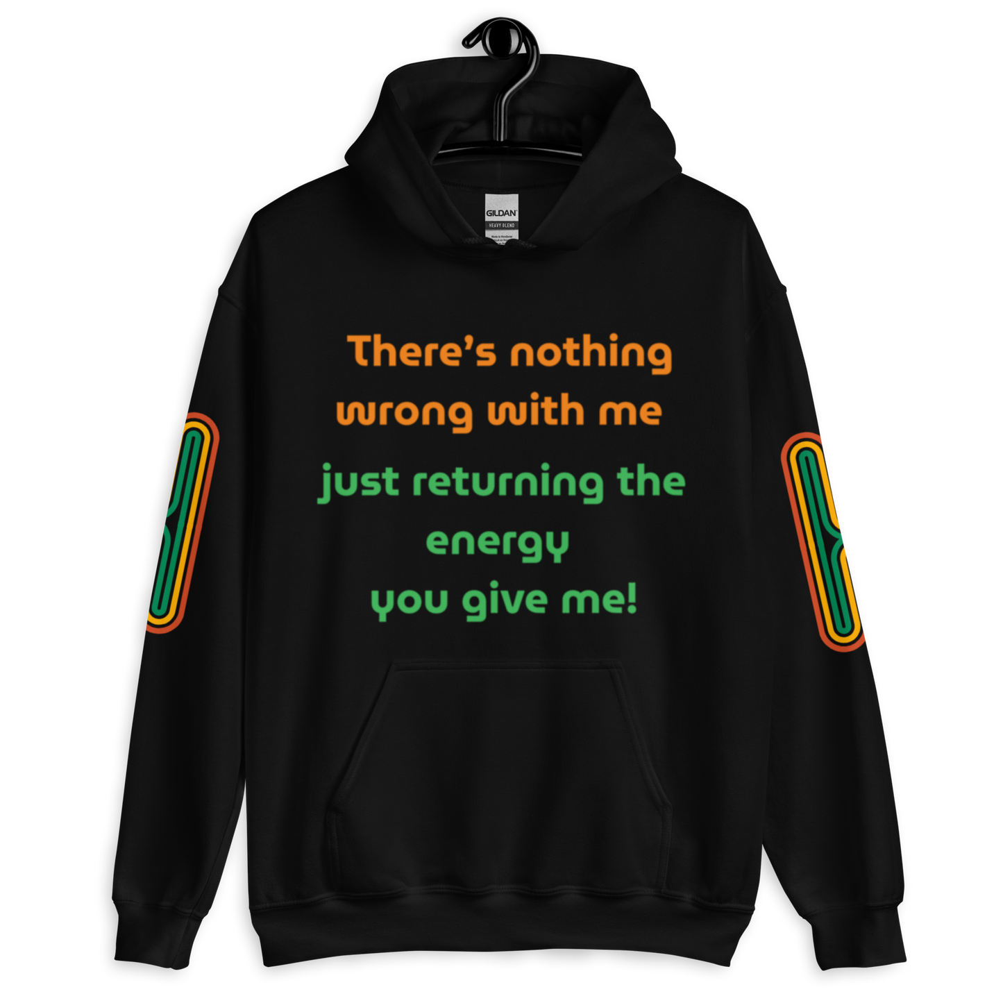 Matching Energy Unisex Hoodie (Orange)