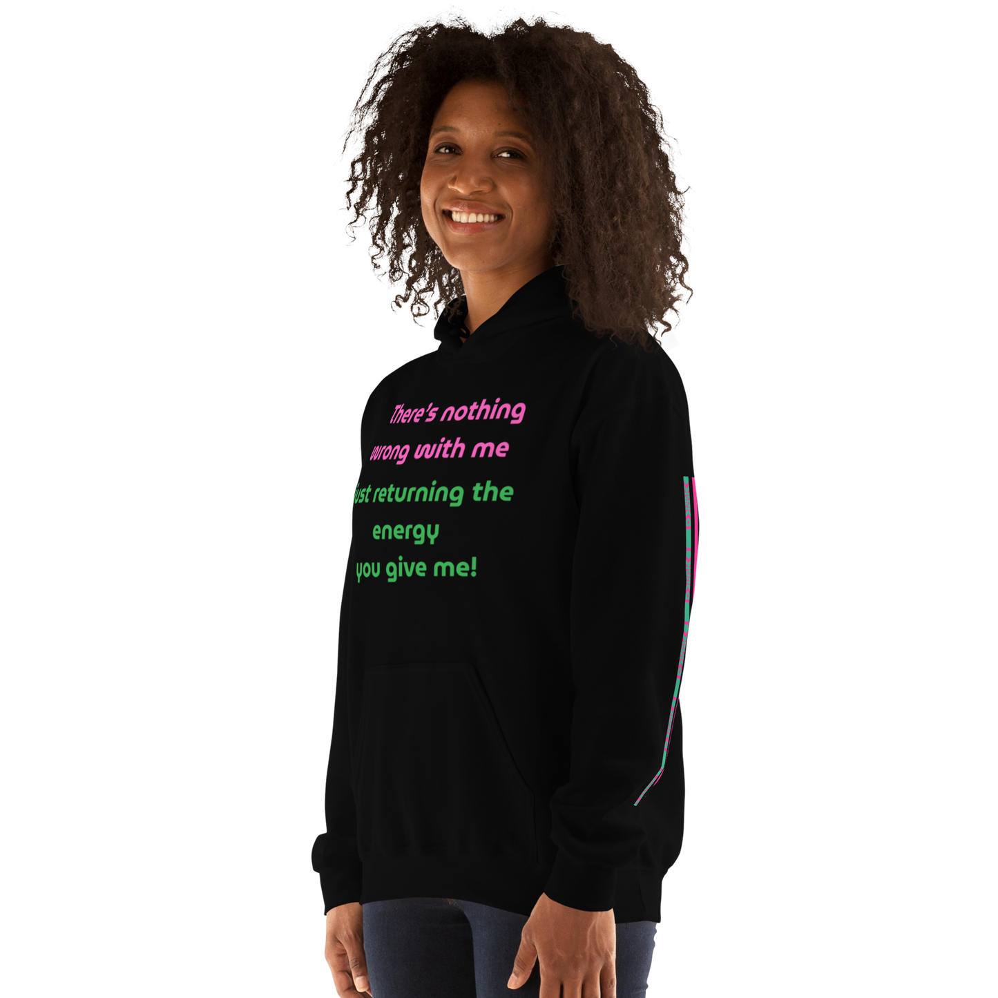 Matching Energy Unisex Hoodie (Pink)