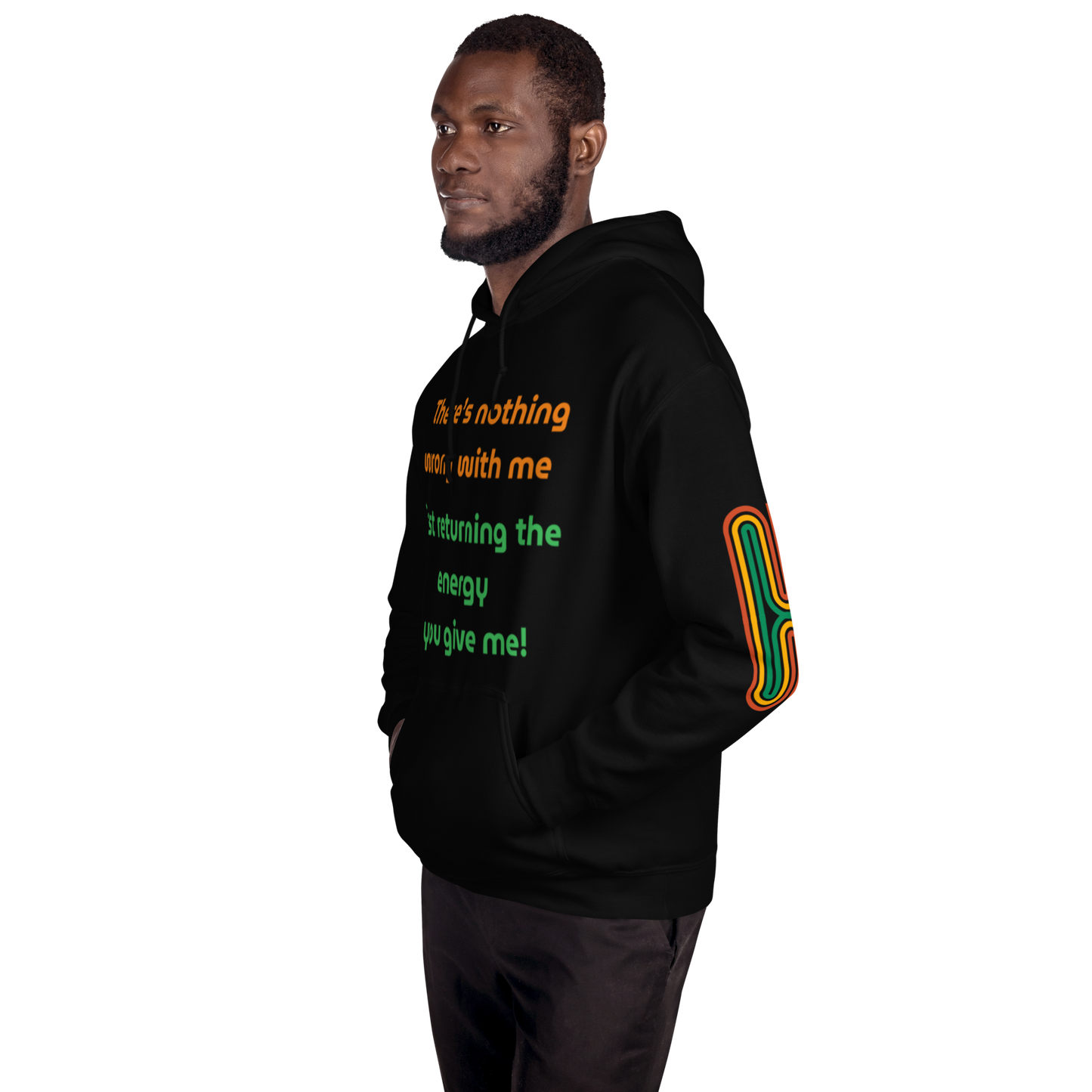 Matching Energy Unisex Hoodie (Orange)