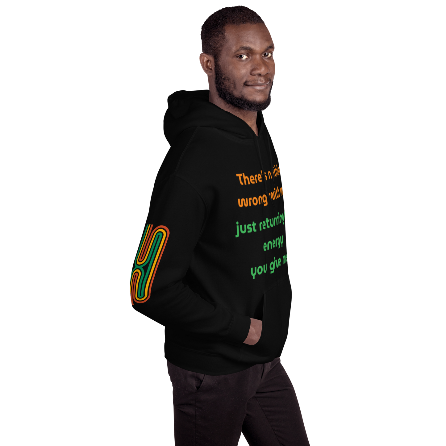 Matching Energy Unisex Hoodie (Orange)