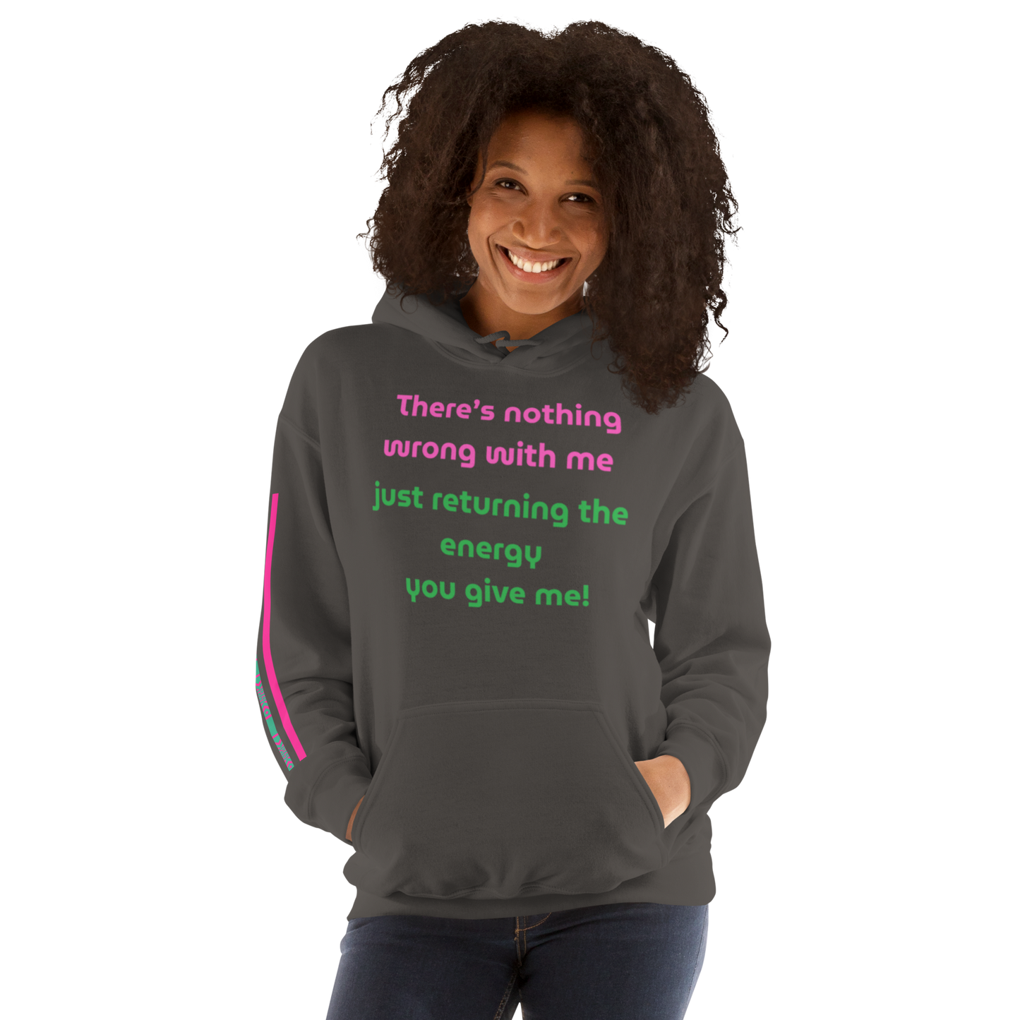 Matching Energy Unisex Hoodie (Pink)