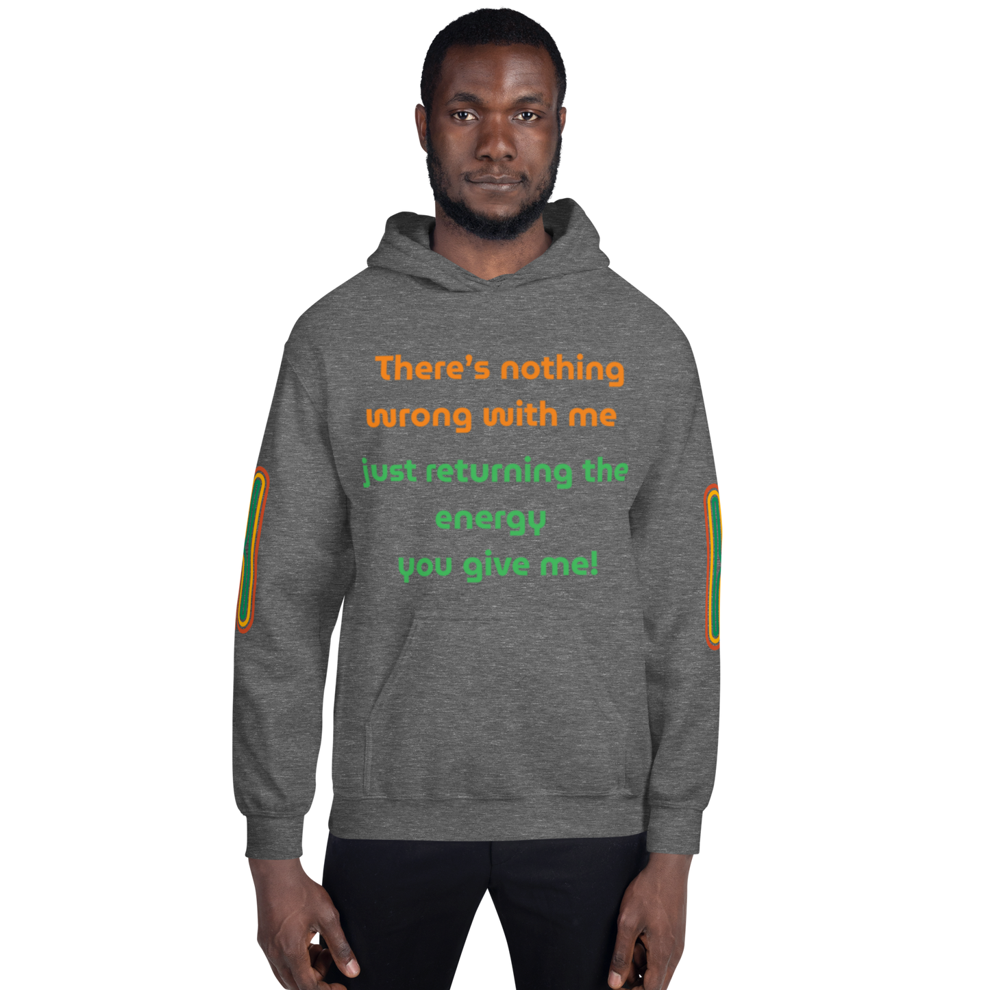 Matching Energy Unisex Hoodie (Orange)
