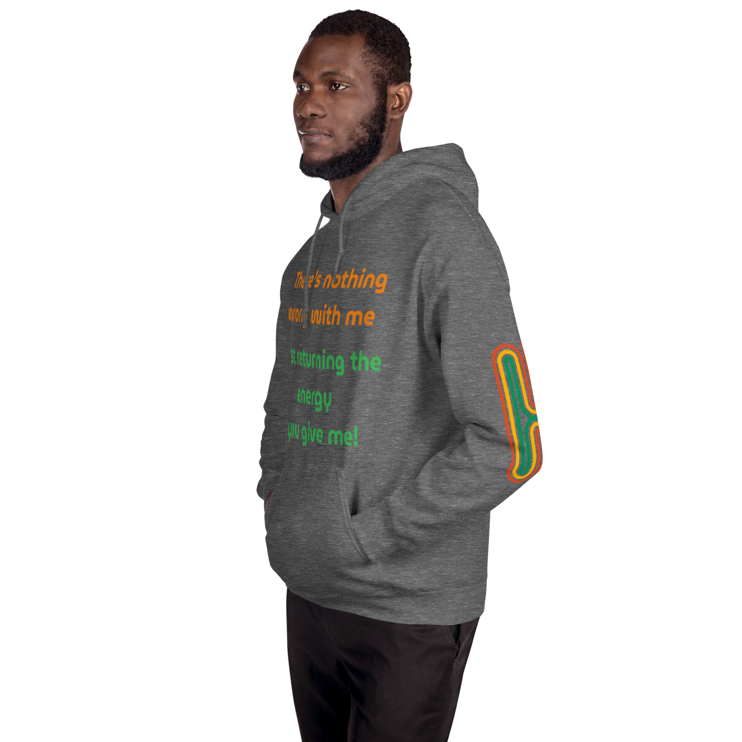 Matching Energy Unisex Hoodie (Orange)