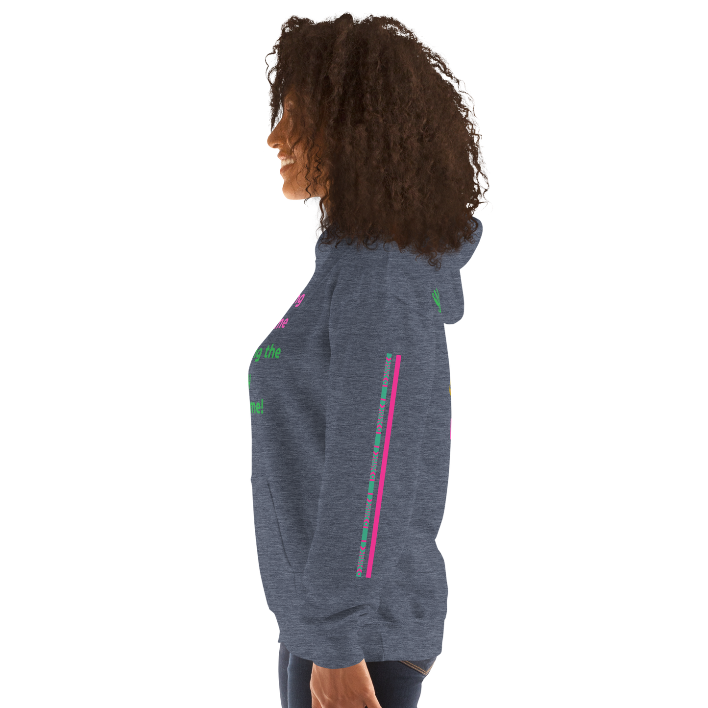 Matching Energy Unisex Hoodie (Pink)