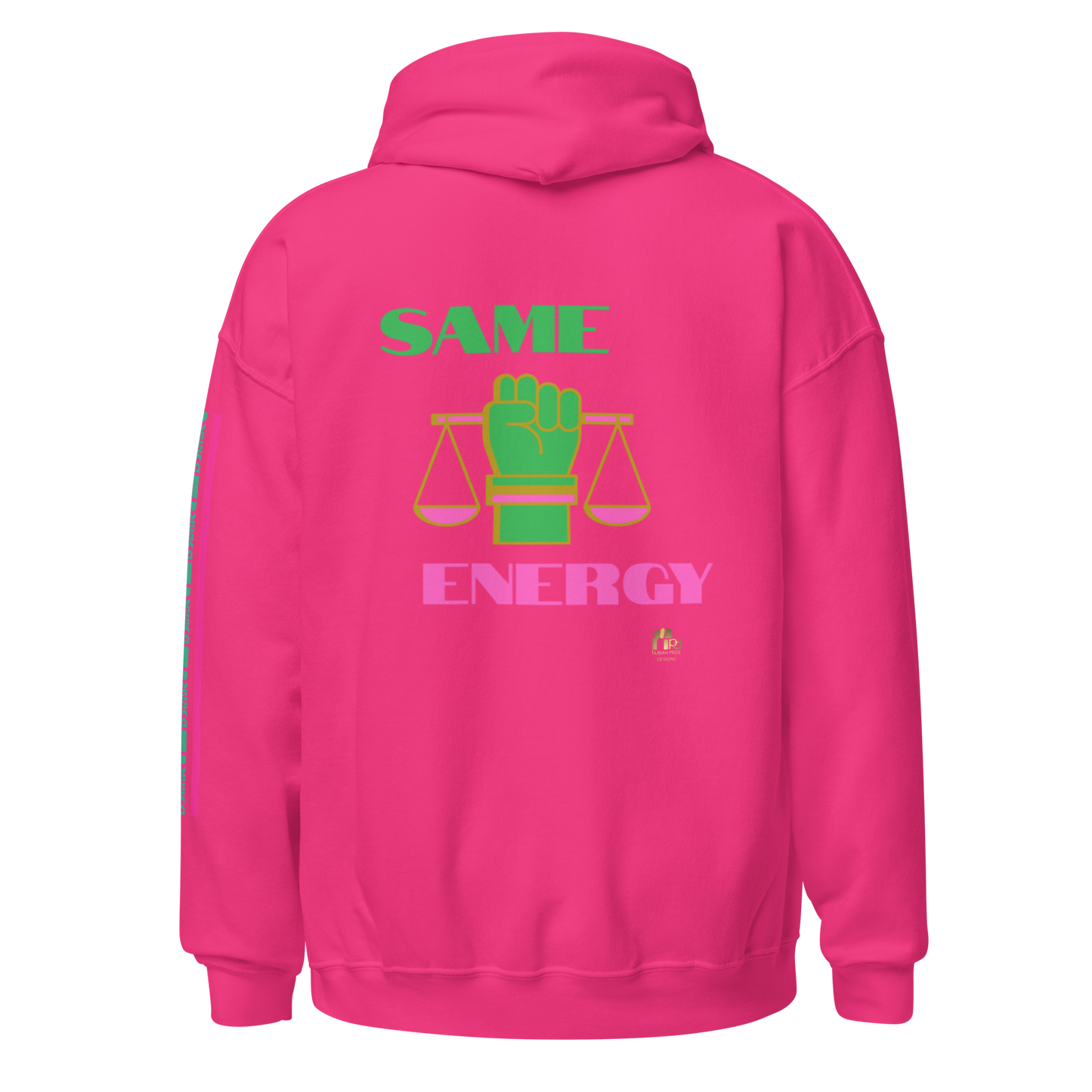Matching Energy Unisex Hoodie (Pink)