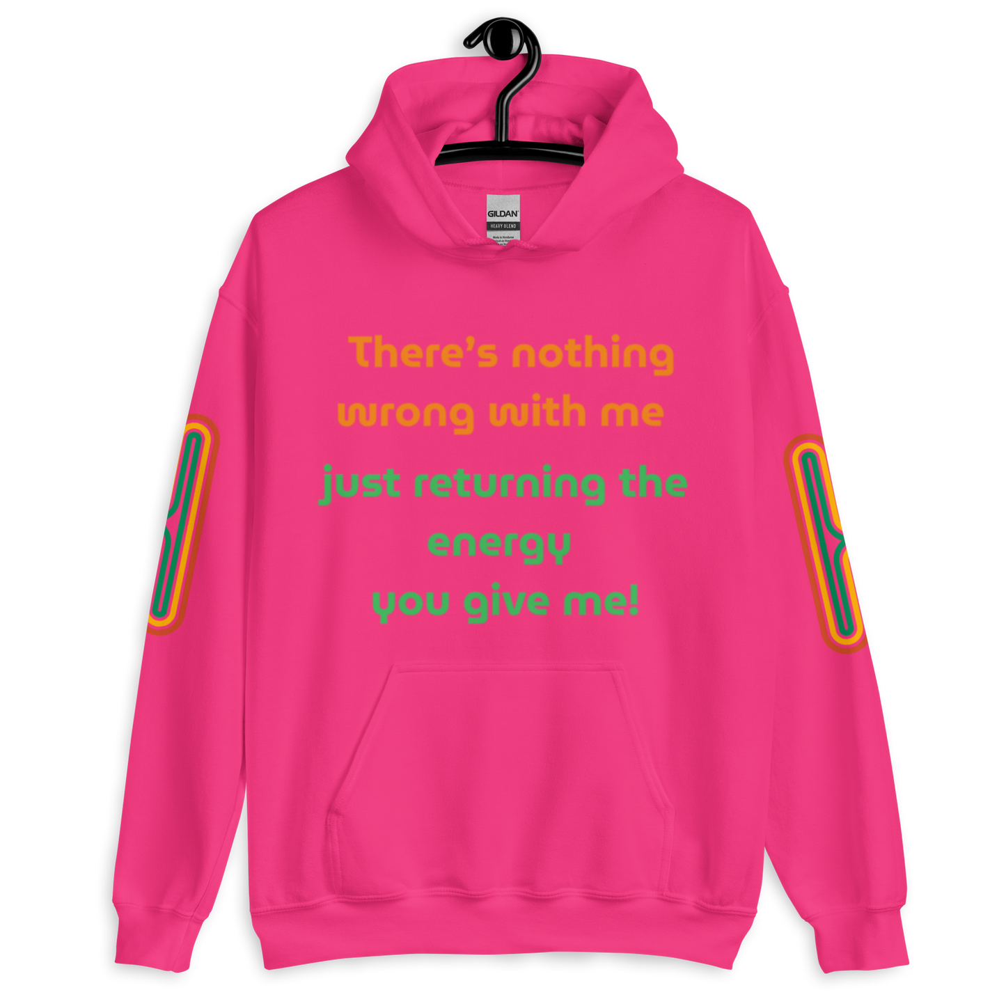 Matching Energy Unisex Hoodie (Orange)