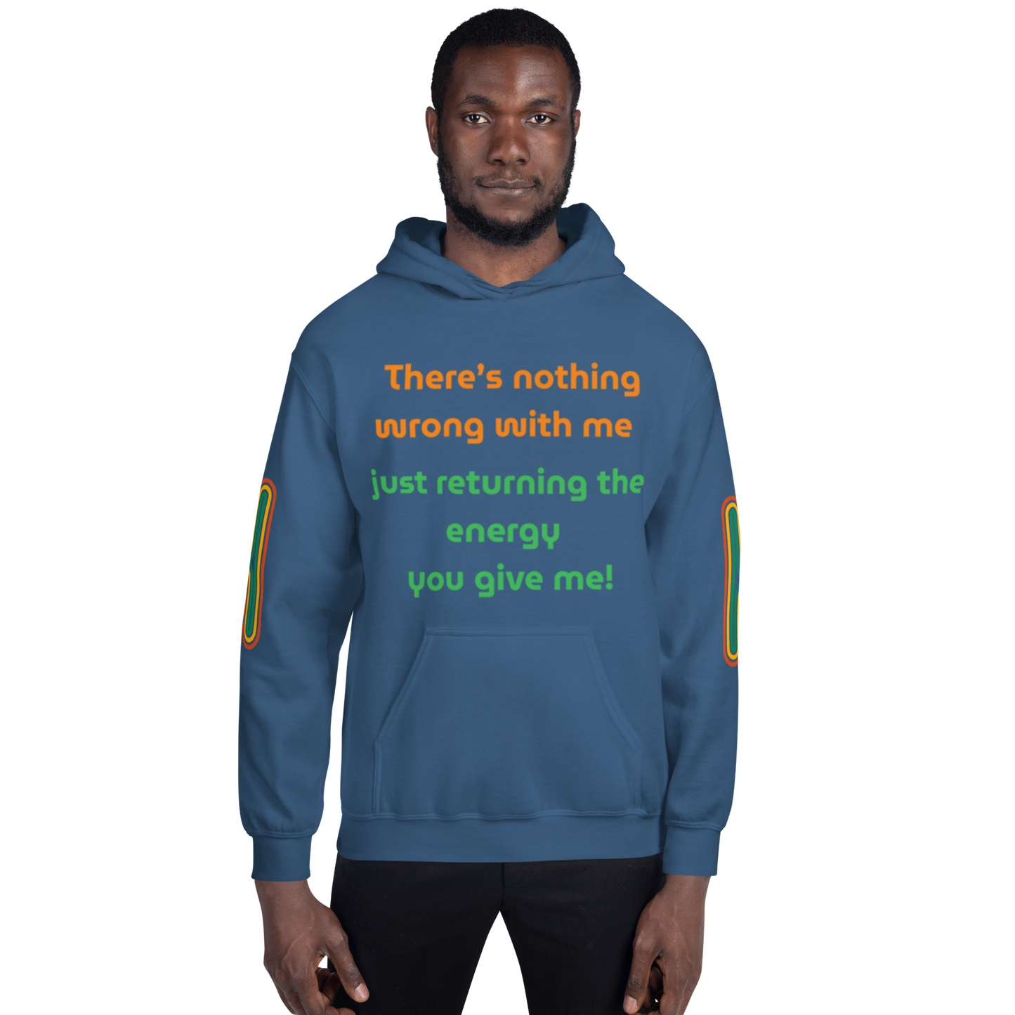 Matching Energy Unisex Hoodie (Orange)