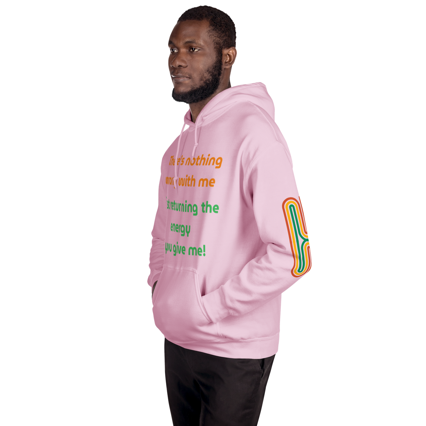 Matching Energy Unisex Hoodie (Orange)