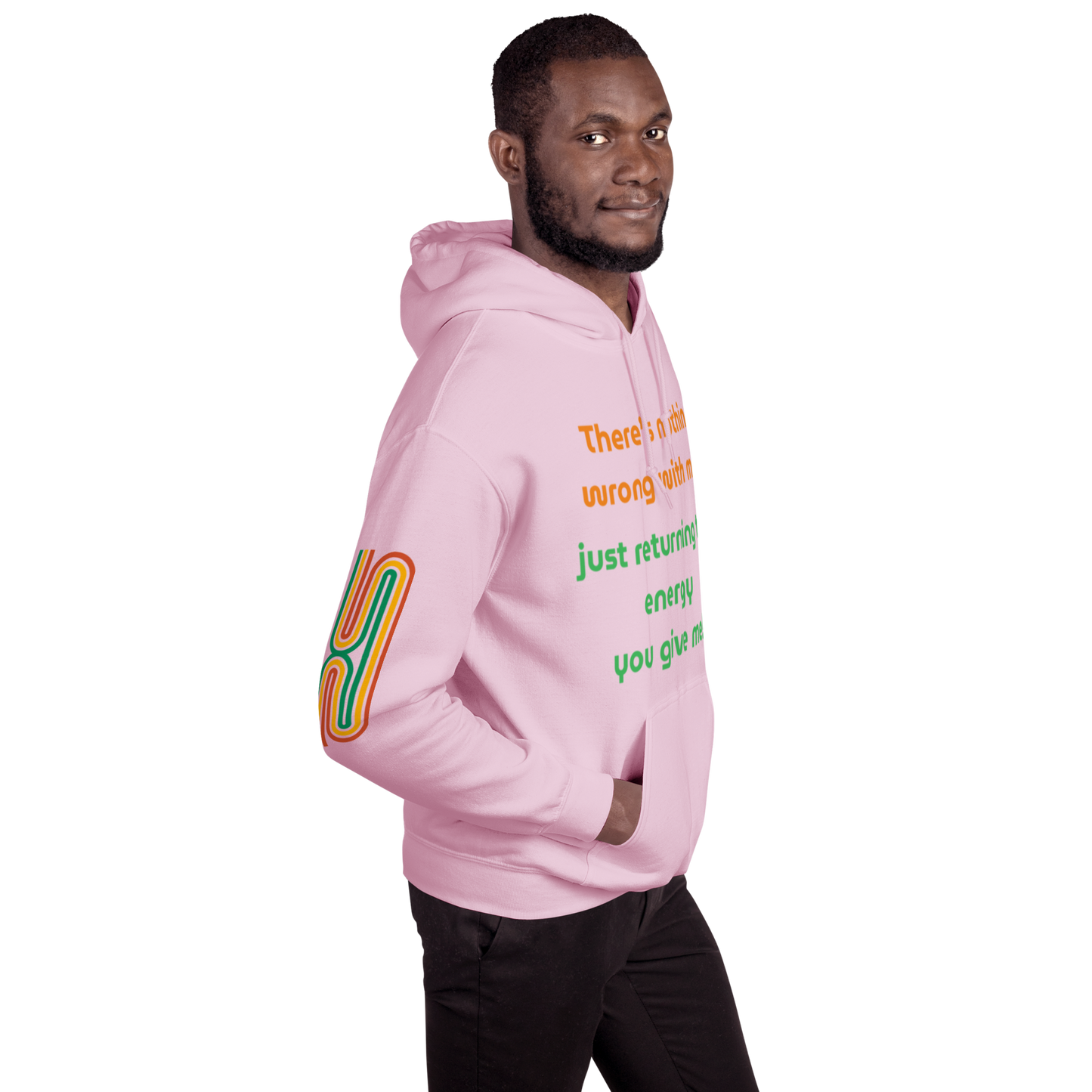 Matching Energy Unisex Hoodie (Orange)