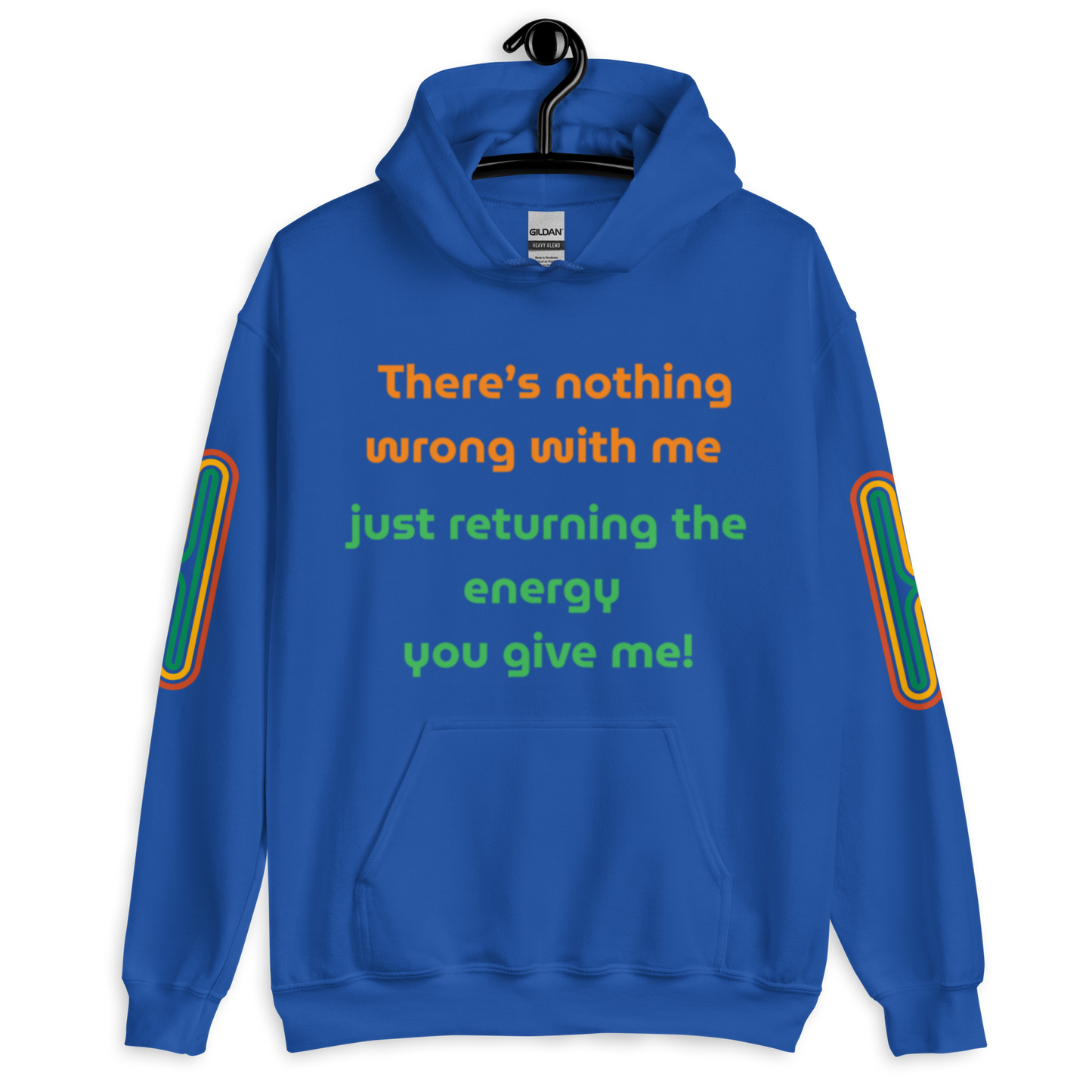 Matching Energy Unisex Hoodie (Orange)