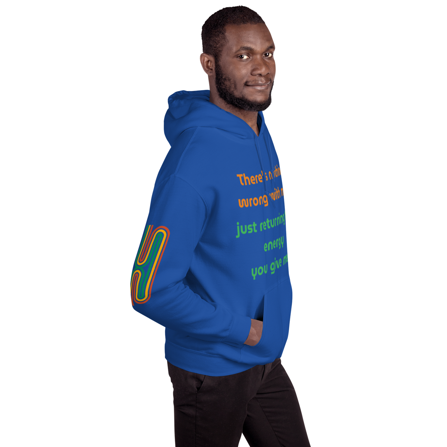 Matching Energy Unisex Hoodie (Orange)