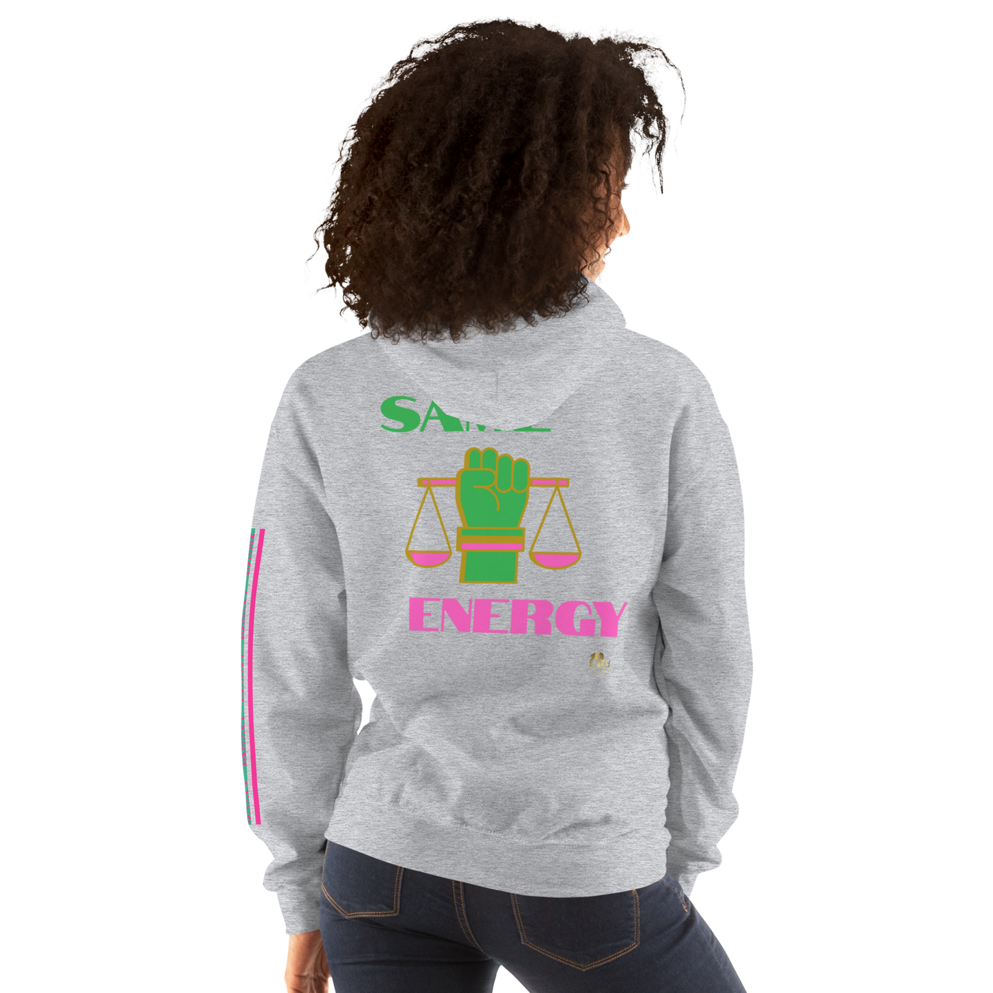 Matching Energy Unisex Hoodie (Pink)