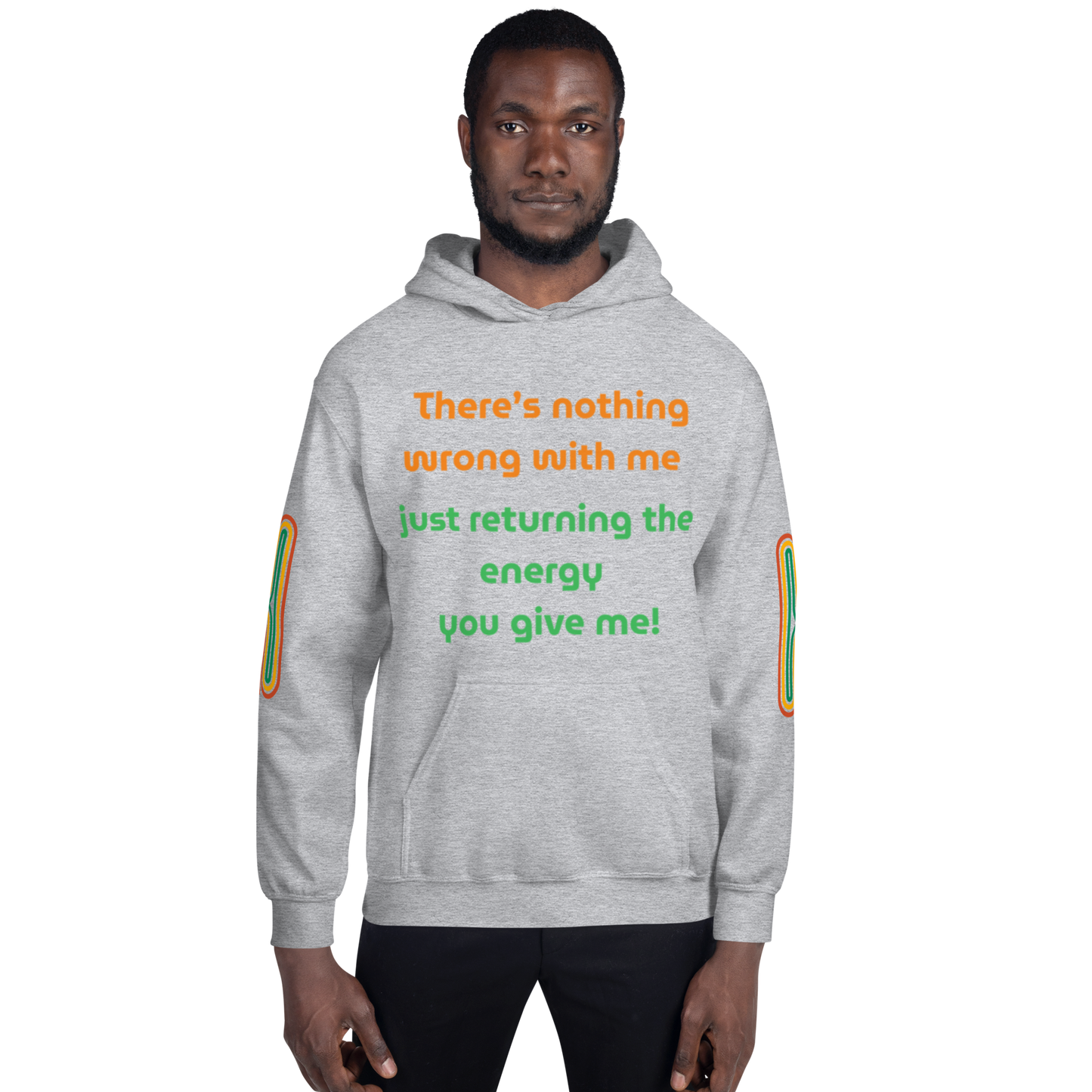 Matching Energy Unisex Hoodie (Orange)