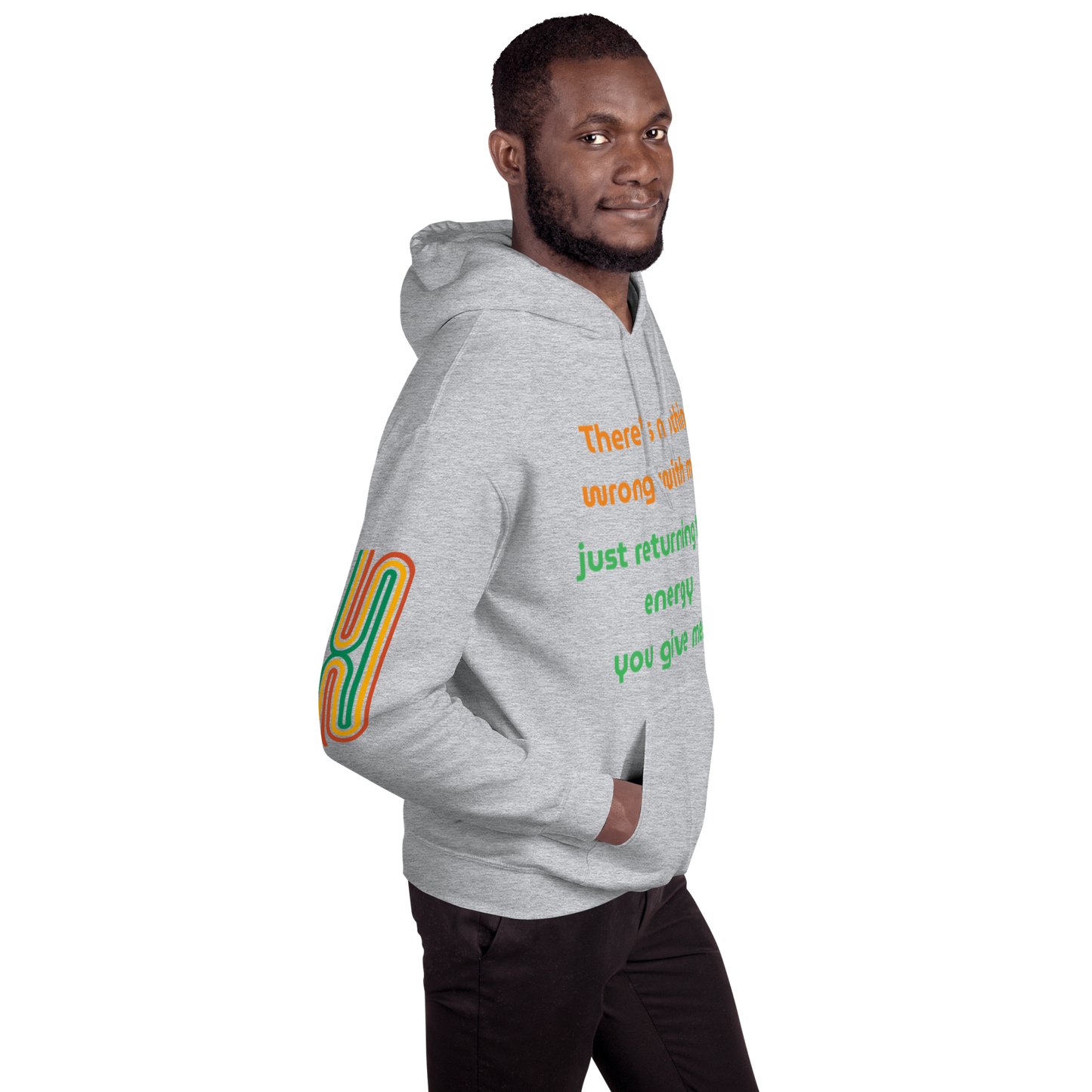 Matching Energy Unisex Hoodie (Orange)