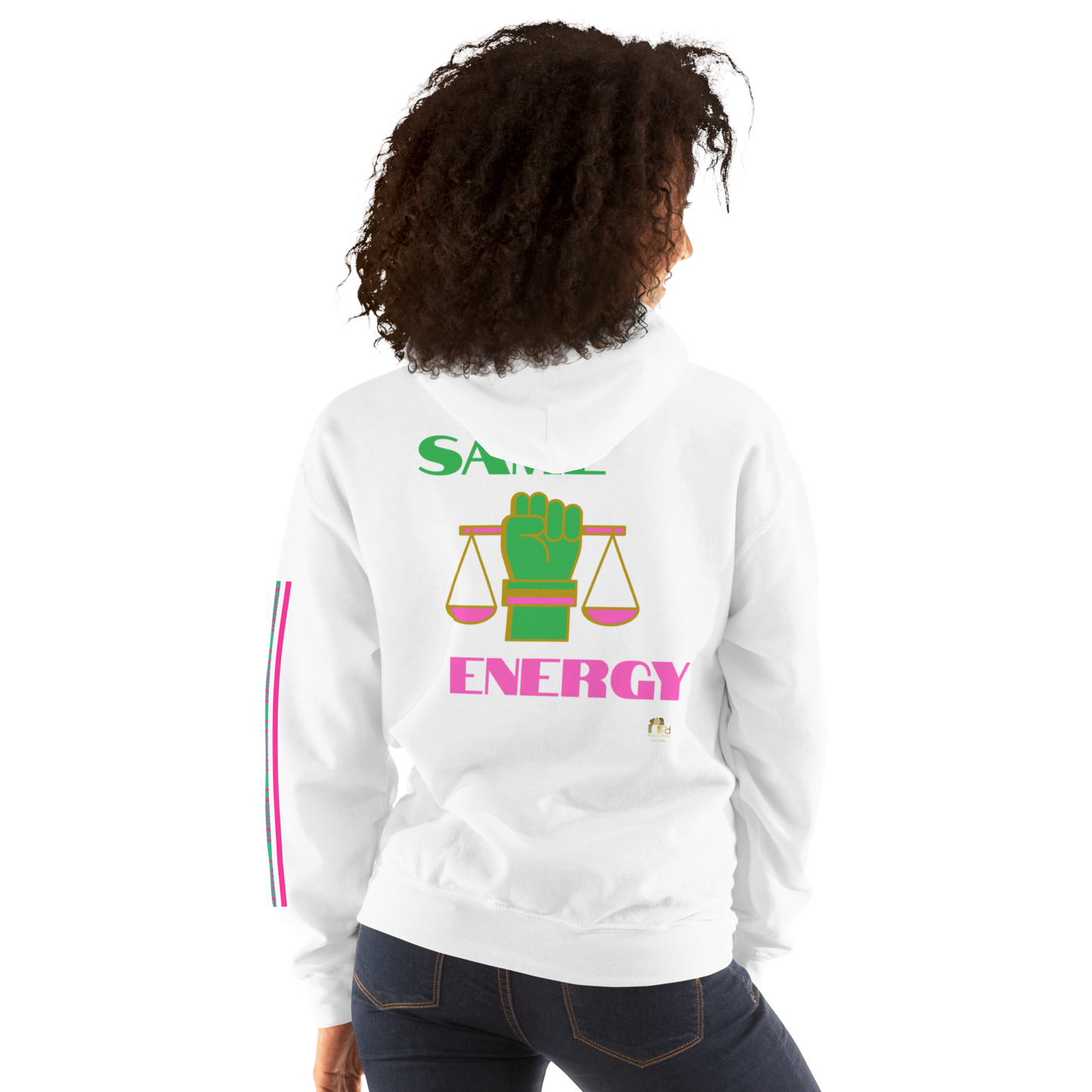 Matching Energy Unisex Hoodie (Pink)