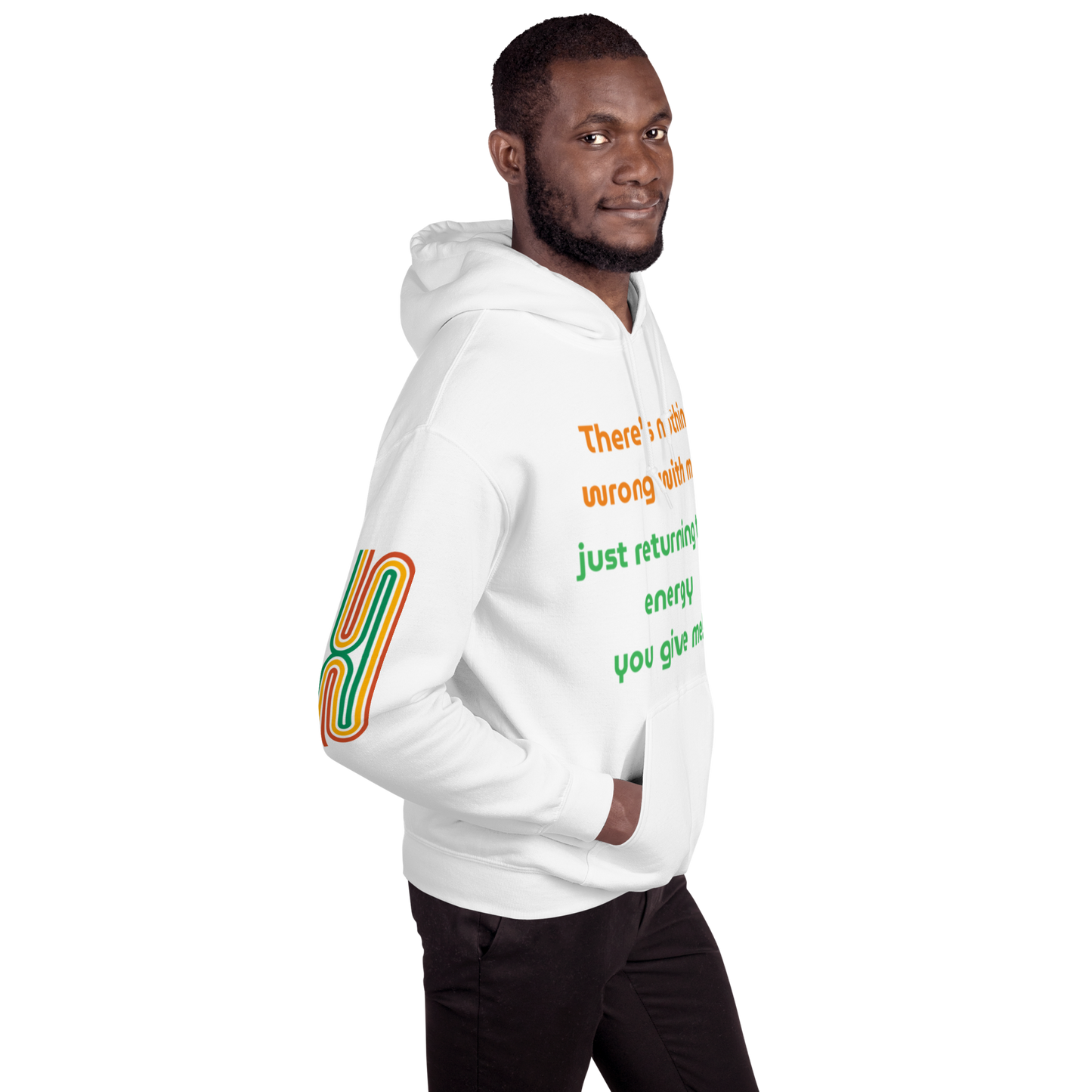Matching Energy Unisex Hoodie (Orange)