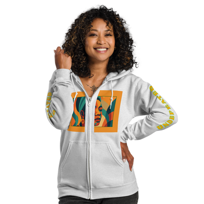 "Undefeated" Maya Angelou Tribute Unisex Hoodie