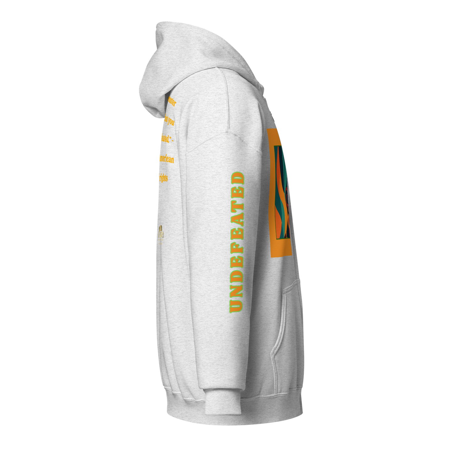 "Undefeated" Maya Angelou Tribute Unisex Hoodie