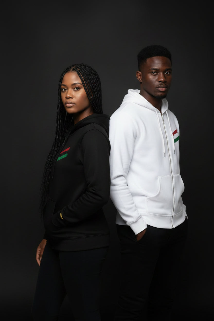 Heritage Pan-African Unisex Zip Hoodie