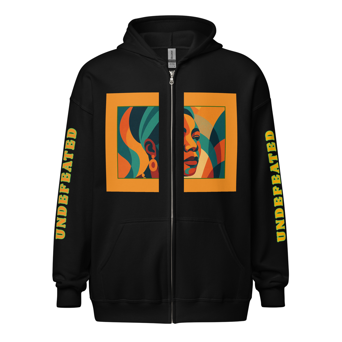 "Undefeated" Maya Angelou Tribute Unisex Hoodie
