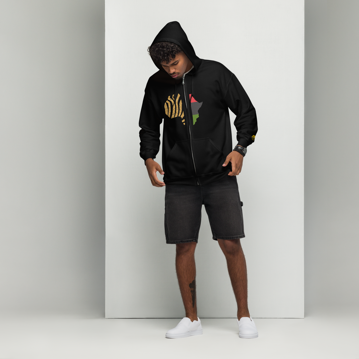 African Legacy Zip Unisex Hoodie