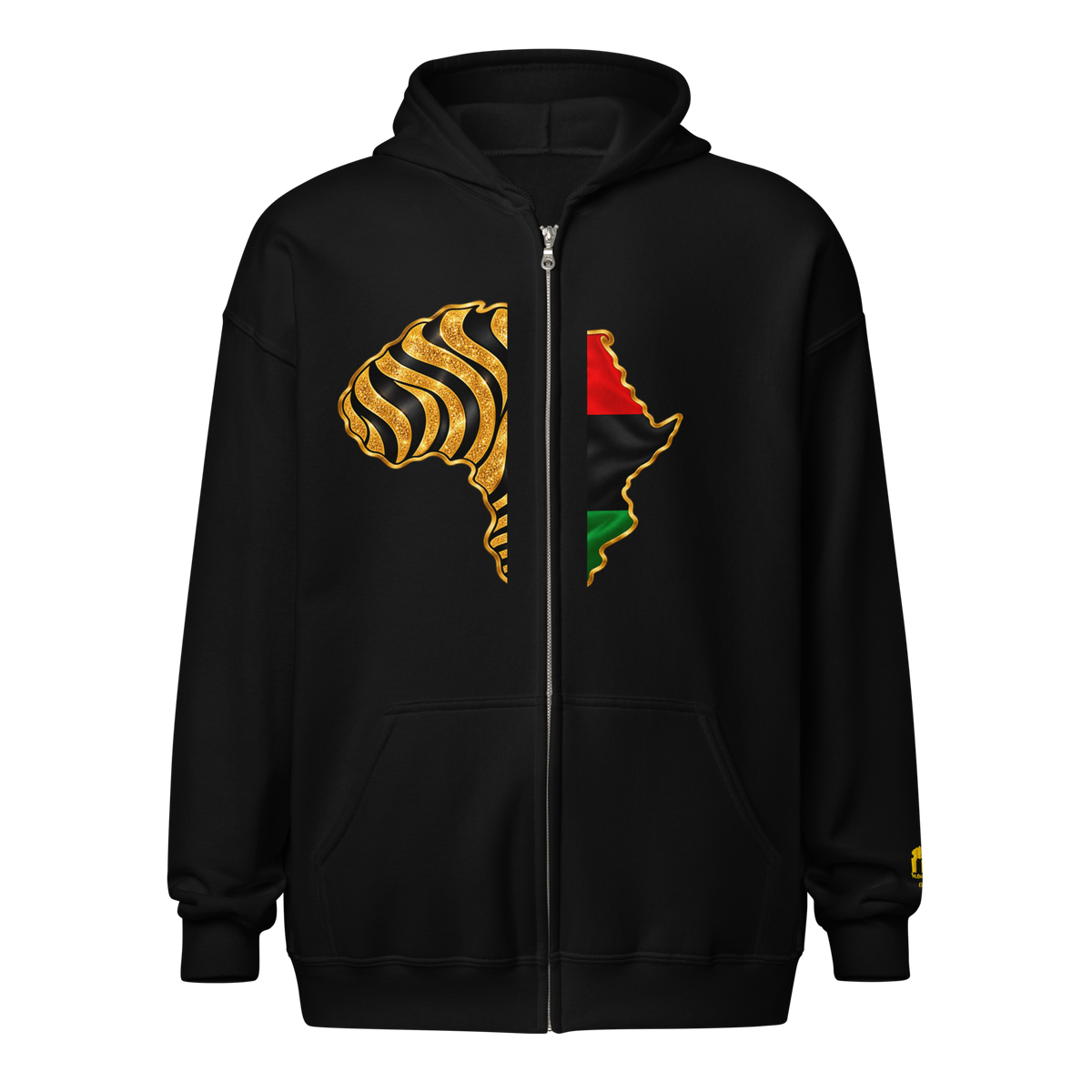 African Legacy Zip Unisex Hoodie