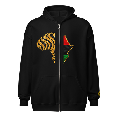 African Legacy Zip Unisex Hoodie