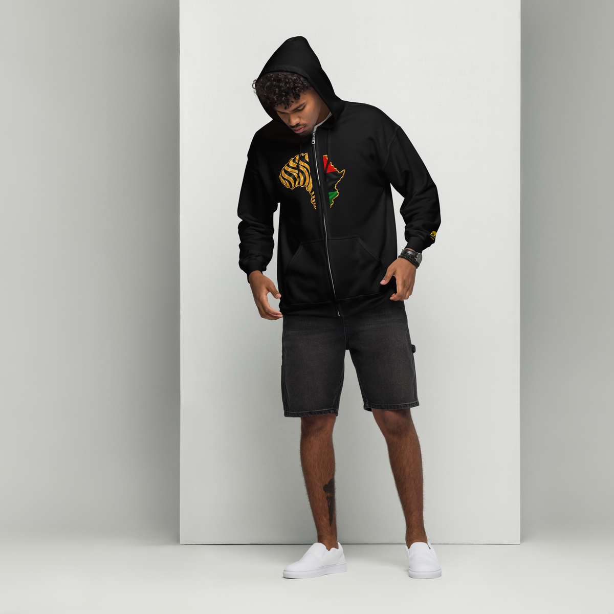 African Legacy Zip Unisex Hoodie