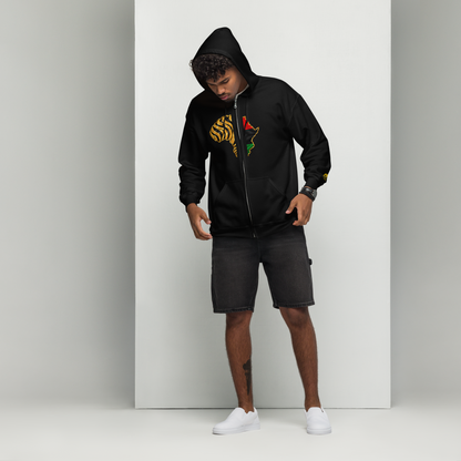 African Legacy Zip Unisex Hoodie