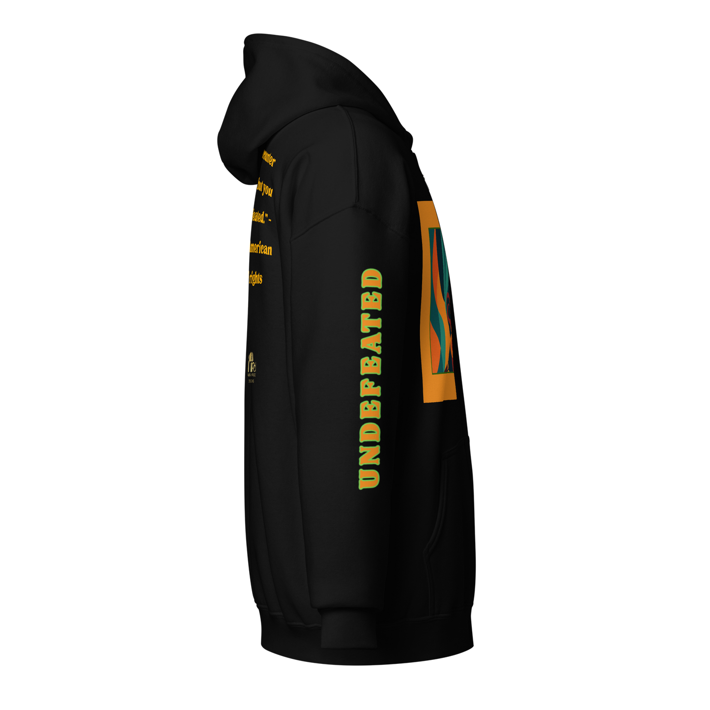 "Undefeated" Maya Angelou Tribute Unisex Hoodie