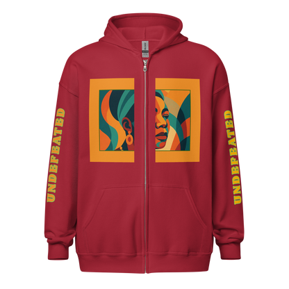"Undefeated" Maya Angelou Tribute Unisex Hoodie