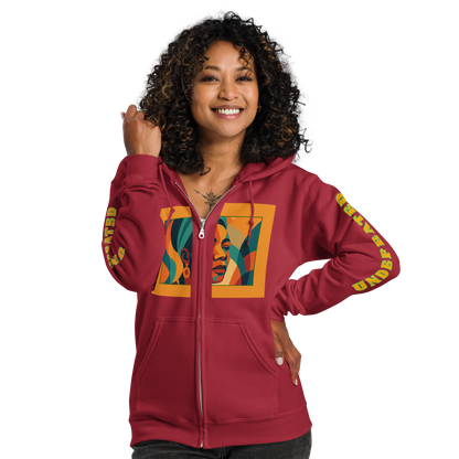 "Undefeated" Maya Angelou Tribute Unisex Hoodie