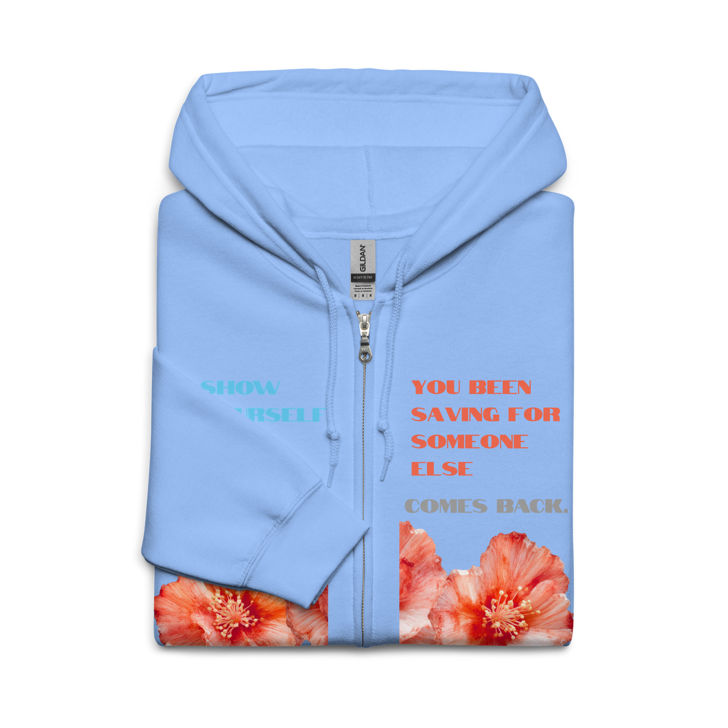 Self Love Zip Hoodie for Women