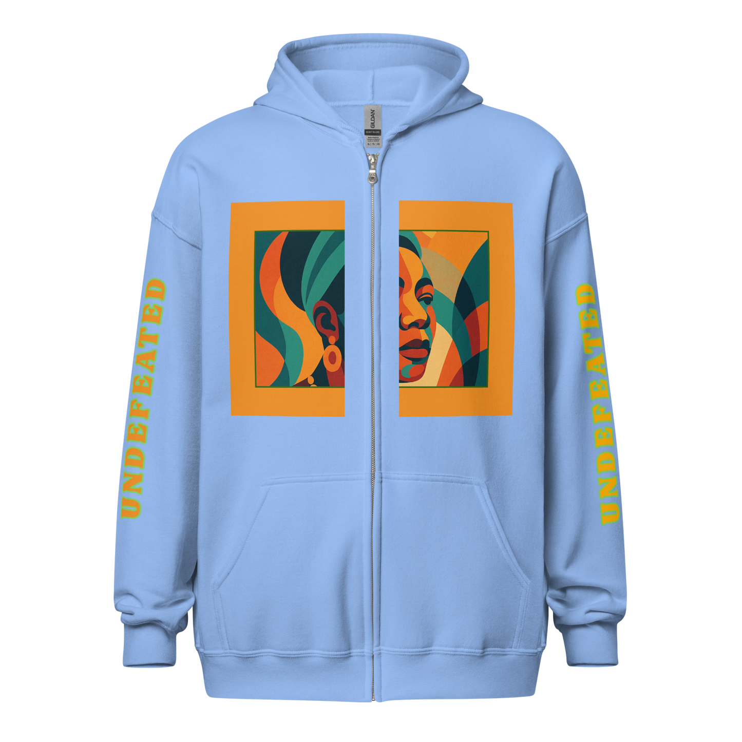"Undefeated" Maya Angelou Tribute Unisex Hoodie