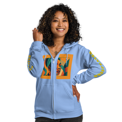 "Undefeated" Maya Angelou Tribute Unisex Hoodie