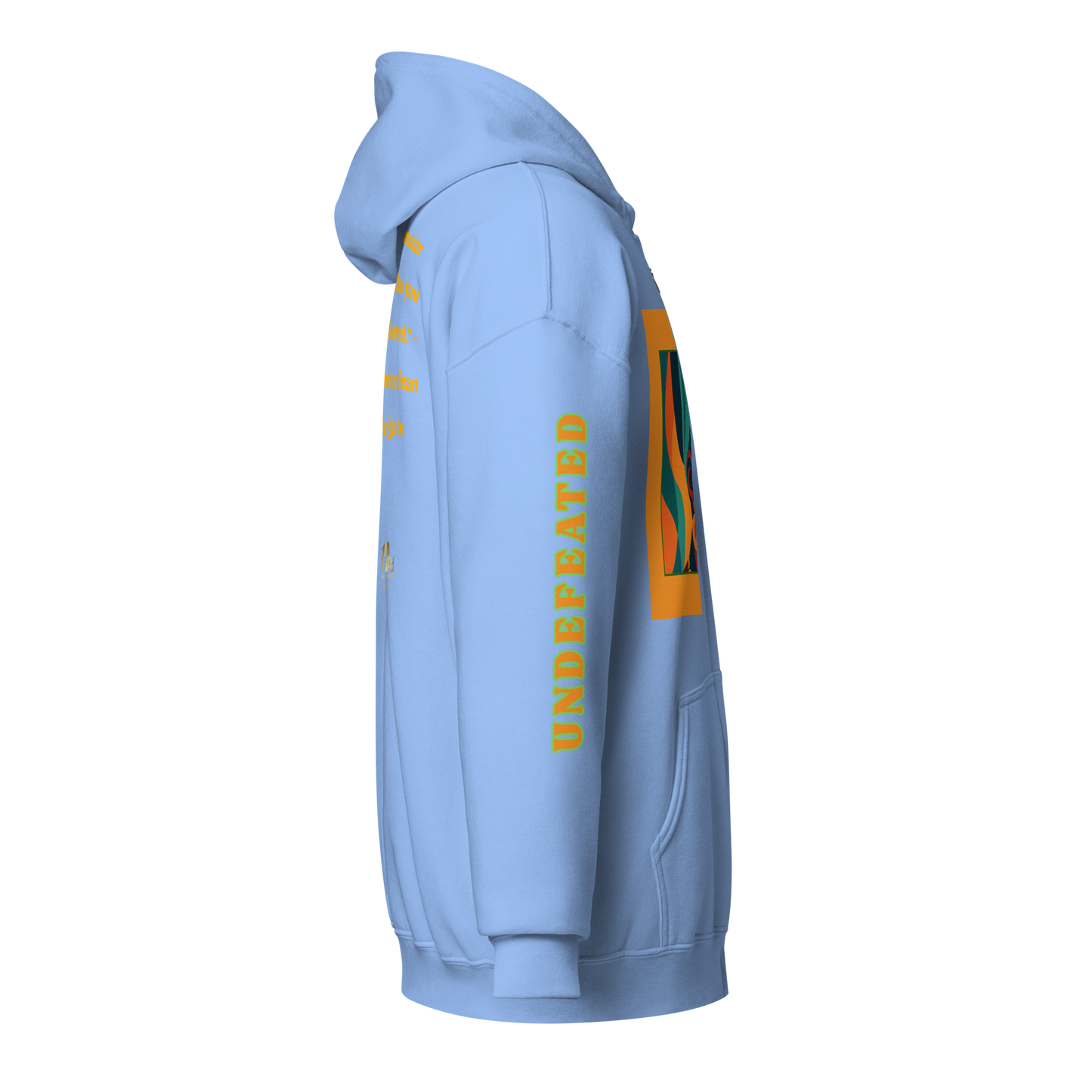 "Undefeated" Maya Angelou Tribute Unisex Hoodie