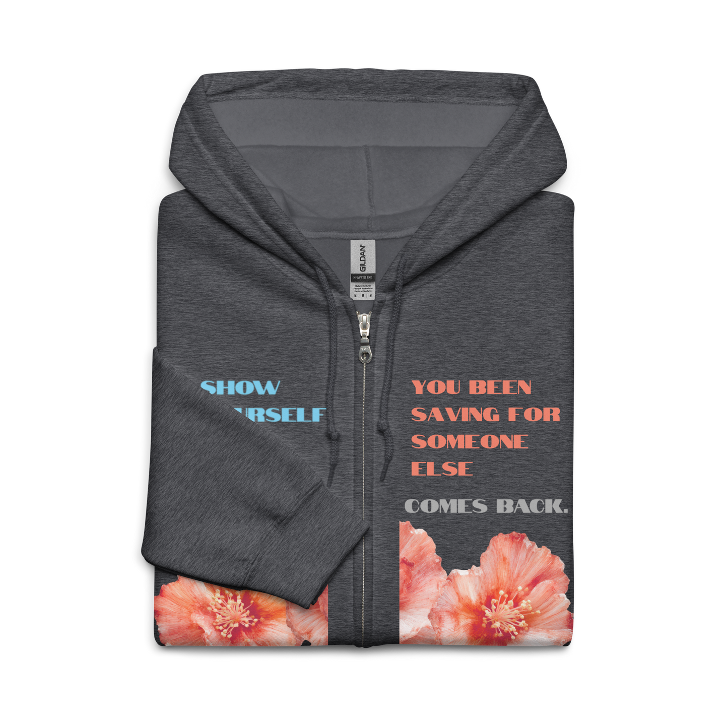 Self Love Zip Hoodie for Women