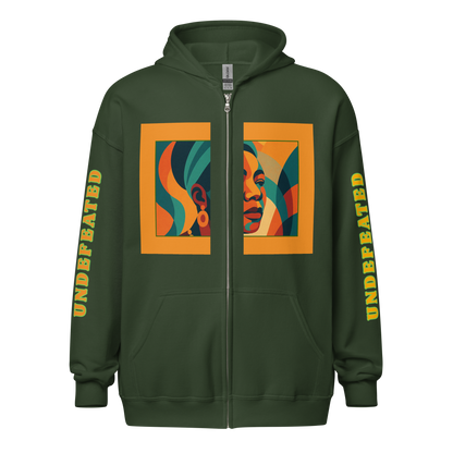 "Undefeated" Maya Angelou Tribute Unisex Hoodie
